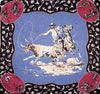 CM Russel Slate Blue Limited Edition Silk Scarf