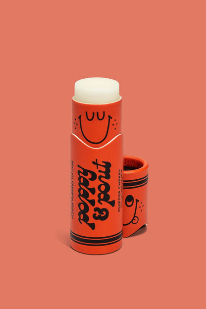 Lip Balm, "Lil' Poppies" Chipper Cherry, Vegan