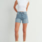 Mid Rise Longer Length Short