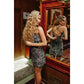 Wanted and Wild Babydoll Criss Cross Mini Dress