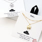 Cowboy Hat Figure Pendant Double Layer Necklace