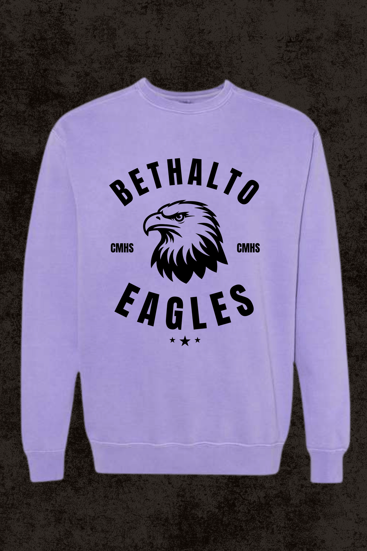 BETHALTO EAGLES Comfortwash School Crewneck