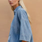 Oversized Denim Shirt