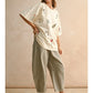 Cocktail Embroidery Boxy T Shirts