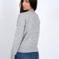 Rhinestone Bow Pullover