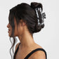 Eco-Friendly Jumbo Open Shape Claw Clip Black