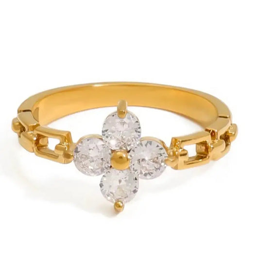 18K Stainless Steel Tarnish Free Rings