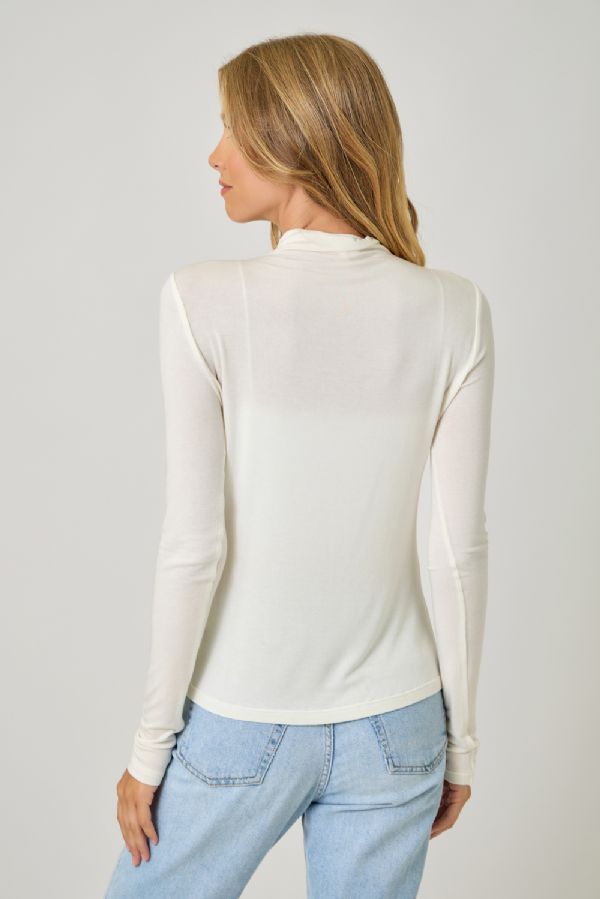 Essential Mock Neck Top