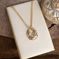 Molten Muse – Organic Sculpted Pendant Necklace