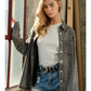 High Luxury Embellished Sparkle Stone Stripe Jacket
