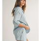 Textured Stripe Pattern Knitted Top