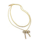 Dangling Bow Necklace