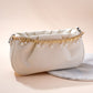 Chain Bag Charm-Chain and Pearls