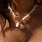 Island 18K Gold Non-Tarnish Boho Shell Charm Necklace