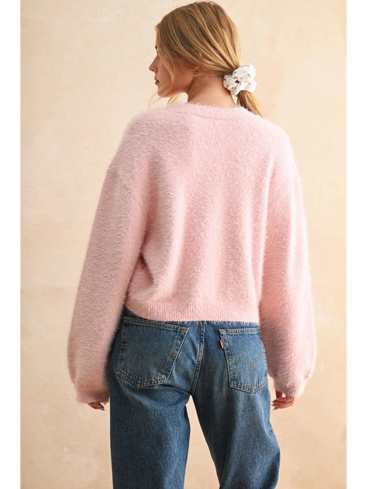 Chaerry Button Front Soft Cardigan
