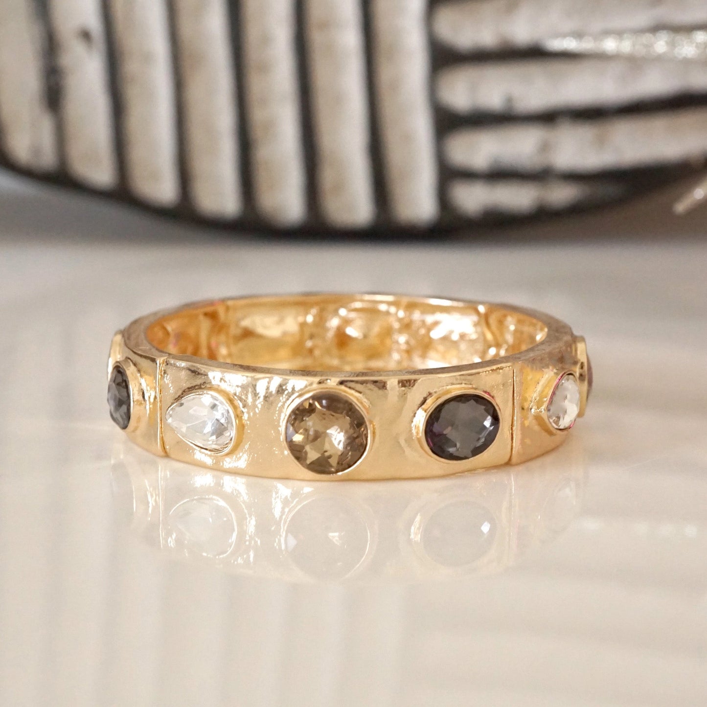 Sparkly Crystal Stretch Bangles