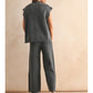 V-Neck Sweater Vest Top