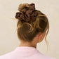 Cream & Camel Oversized Scrunchies