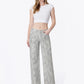 Low Rise Leopard Wide Leg