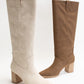 Ariana Mid Knee Length Cowboy Boot