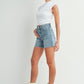 Mid Rise Longer Length Short