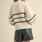 Color Popped Sweater Top