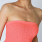 Floral Lace Tube Top