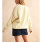 Cherry Patch Front Sweater Top
