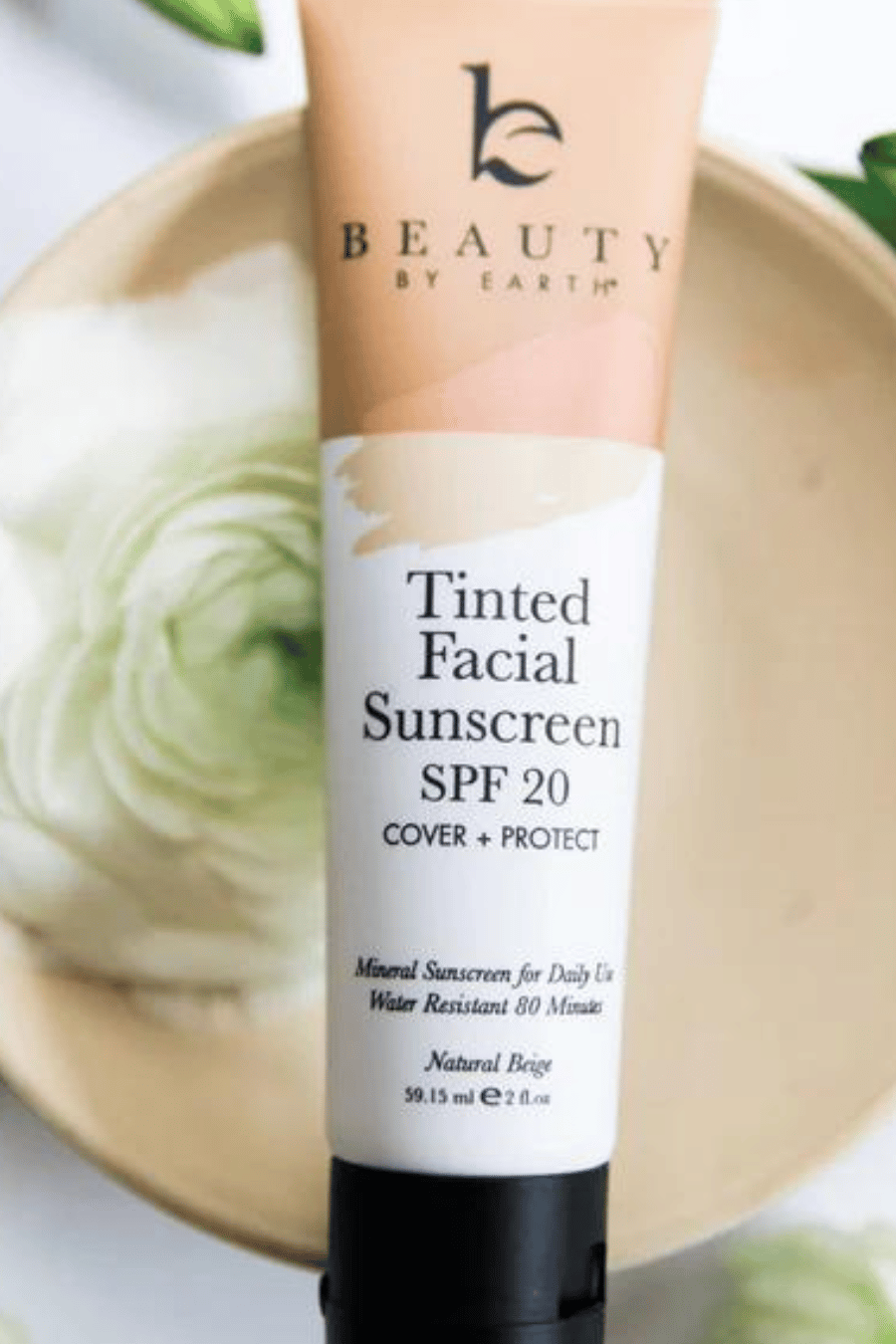 Beauty By Earth Tinted Mineral Facial Sunscreen Lotion SPF 20