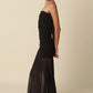 Emily Strapless Sheer Maxi Dress