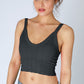 Lace Textured Crop Top