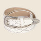 Studedd Intricate Western Buckle Belt