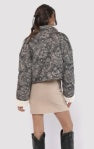 Quilted Puffer Sherpa Lined Jacket