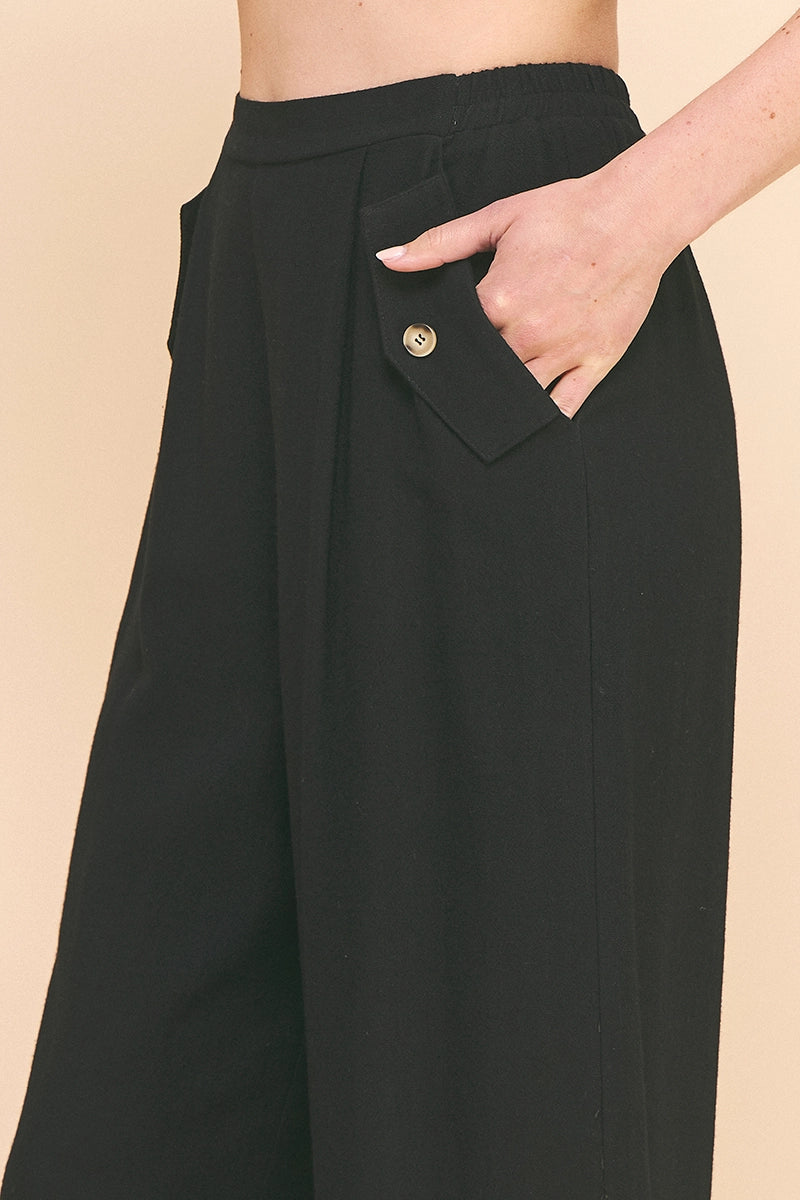 Soft Linen Pants with Pockets