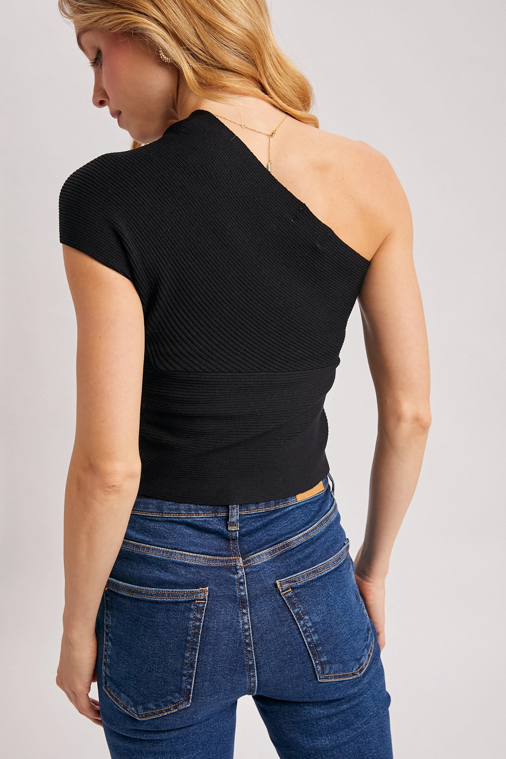 Asymmetrical Knit Top