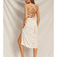 Pretty Little Rose Tie Back Midi Dress
