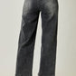 Washed Denim Trouser