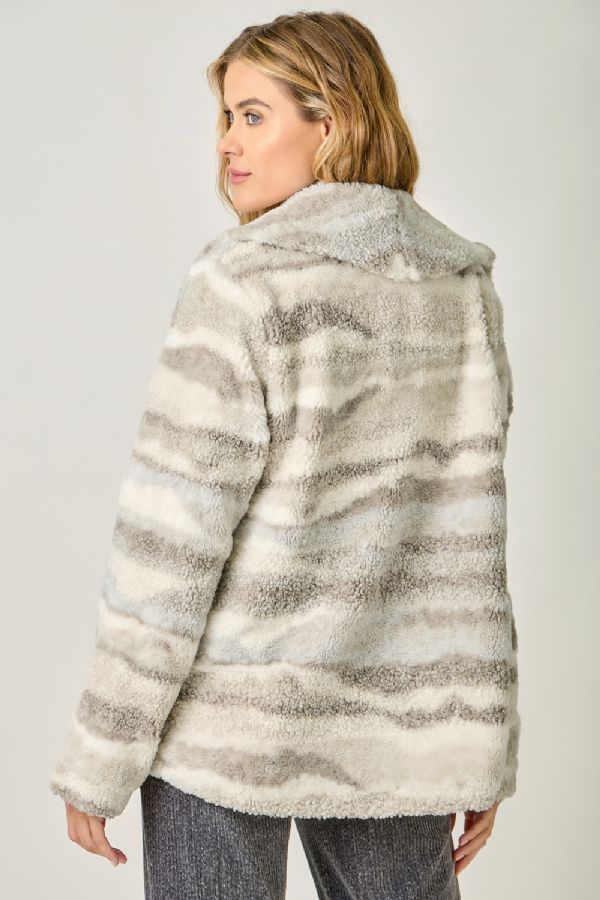 Big Collar Fur Jacket