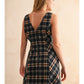 Plaid Pattern Dress