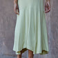 Knit Viscose Spandex Midi Skirt