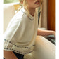 Stitch Effect Detail Short Sleeve Top