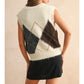 Argyle Pattern Sweater Vest