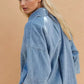 Oversized Denim Shirt