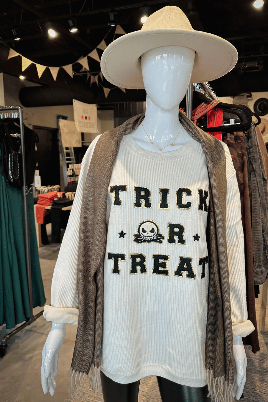 [ PRE-ORDER ] Trick or Treat Patch Sweatshirt