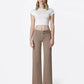Low Rise Belted Wide Leg Jeans