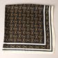 Satin Horsebit Print Light Weight Soft Scarf