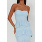Sweetheart Tiered Maxi Dress