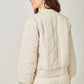 Quilted Bomber Jacket