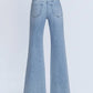 High Rise Light Wash Vintage Flare Jeans