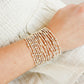 Dainty Sutton Bracelet in Gold with Silver